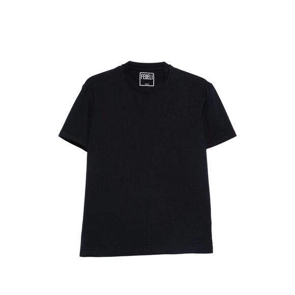 Fedeli Blue T-Shirts & Vests - T-Shirts Men